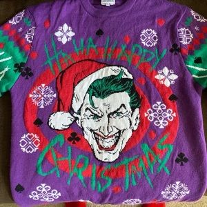 XL joker Christmas sweater!
